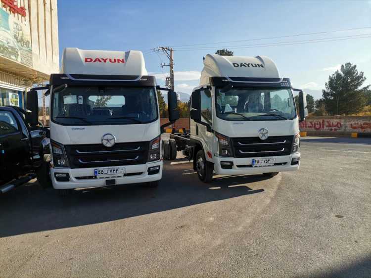 آگهی فروش کامیونت شاسی دایون CGC 1106