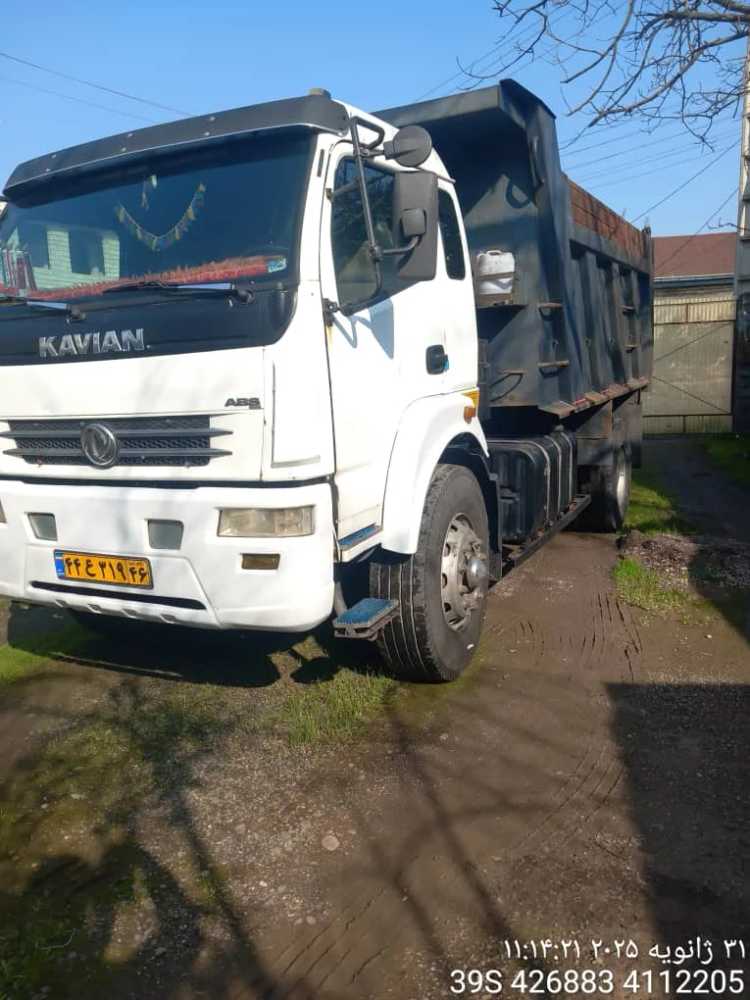 آگهی فروش کامیون کمپرسی دانگ فنگ K 219T
