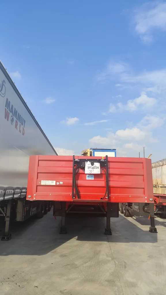 آگهی فروش تریلر کفی ماموت 12.6 متر
