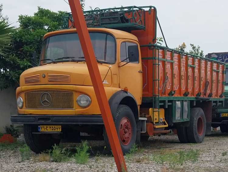آگهی فروش کامیونت باری مرسدس بنز L 911